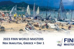Finn World Masters 2023  at Nea Iraklitsa, Kavala, Greece