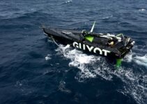 The Ocean Race 2023 – Leg 4 – Day 17 – Guyot dismasted