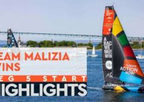 The Ocean Race 2023 – Leg 5 – Day 2 – Malizia hat ein Speed-Problem