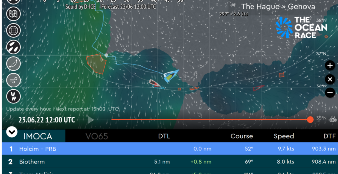 The Ocean Race – Leg 7 – Day 8 – Hearing am 29.06 in Genua