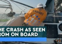 The Crash as seen from On Board