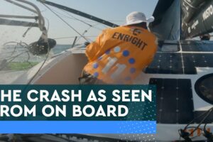 The Crash as seen from On Board