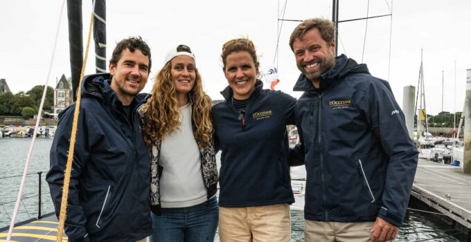 Clarisse‘ Bootstaufe mit Alex Thomson