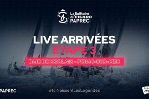 🔴 Arrivées de la 3e étape de La Solitaire du Figaro Paprec 2023 en LIVE