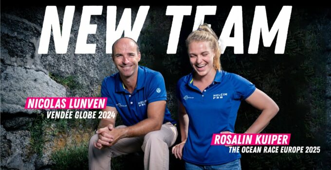 NEW TEAM : Nicolas Lunven to race Vendée Globe 2024 & Rosalin Kuiper for The Ocean Race Europe 2025!
