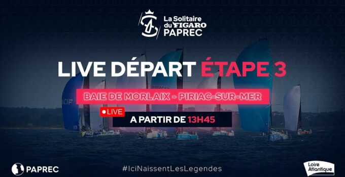 Solitaire du Figaro – Etappe 3 – So, ab 14 h live