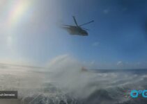 Triana Rescue! Injured French sailor rescued by long-range helicopter mission
