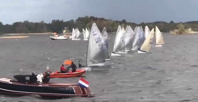 Start Rennen 3 Boerenkool Cup! Schöner Tag mit 68 Finnen beim ersten Start.