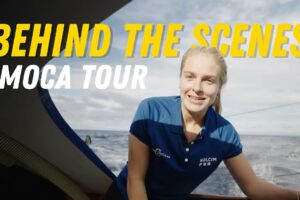 Behind the scenes: Rosalin gives you a tour of the IMOCA