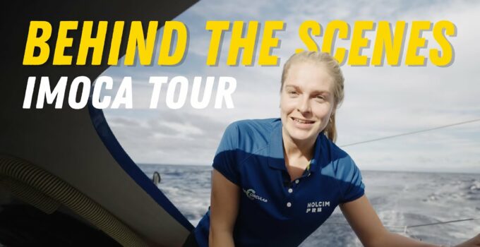 Behind the scenes: Rosalin gives you a tour of the IMOCA