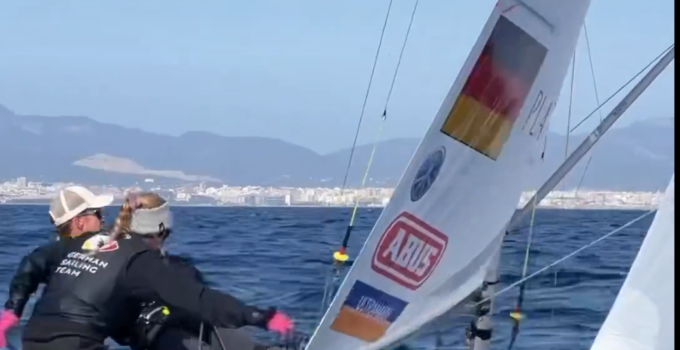 Entspanntes Segeln im 470er