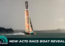 EmiratesTeamNZ  – New AC75 Race Boat is Revealed
