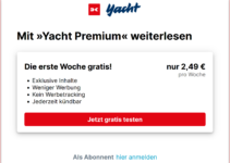 Wird YACHT.de kostenpflichtig ?