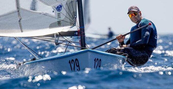 Finn Master World Championships – 2024 – Punta Ala – day 3 – André 4.