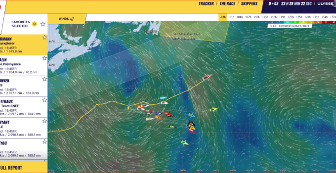 Vendee New York – Les Sables – 2024 – day 5 – Boris: „we are doing a good show“