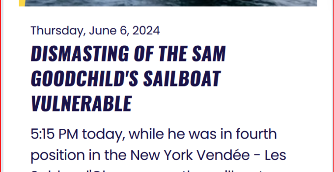 Vendee New York – Les Sables – 2024 – day 9 – Boris‘ Foils Are Whistling Again