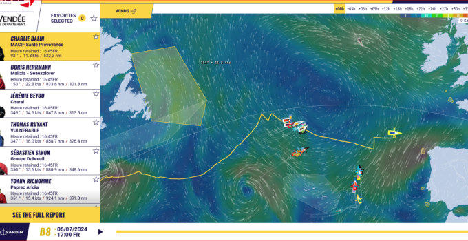 Vendee New York – Les Sables – 2024 – day 10 – Zieleinlauf Samstag / Sonntag