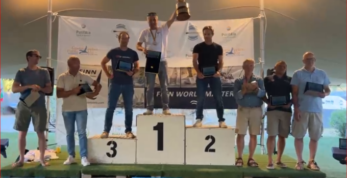 Finn Master World Championships – 2024 – Punta Ala – day 5 – World No.1 Laurent Hay