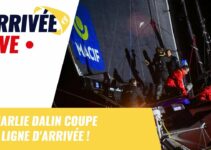 Vendee New York – Les Sables – 2024 – Charlie Dalin Live Arrivee