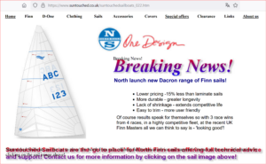 North launch new Dacron range...