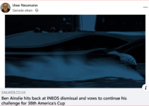 Ben Ainslie hits back