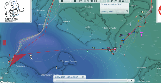 BALTIC 500 – 28.05. – 02.06.2025 – Next Generation holt die Line Honours – Der Vorjahresgewinner verhungert im Gegenstrom des Fehmarnsundes !