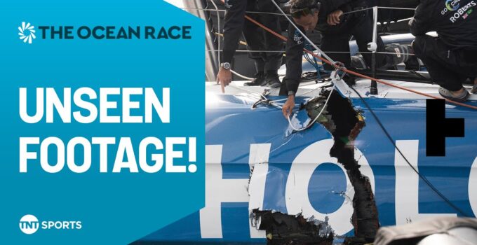 Ocean race Europe 2025 –  Mapei / Holcim Crash aus verschiedenen Perspektiven