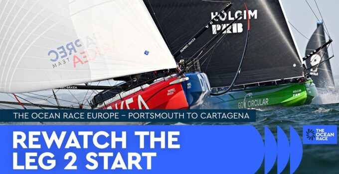 The Ocean Race Europe 2025 – Leg 2 – Day 1 – Start um 18:00
