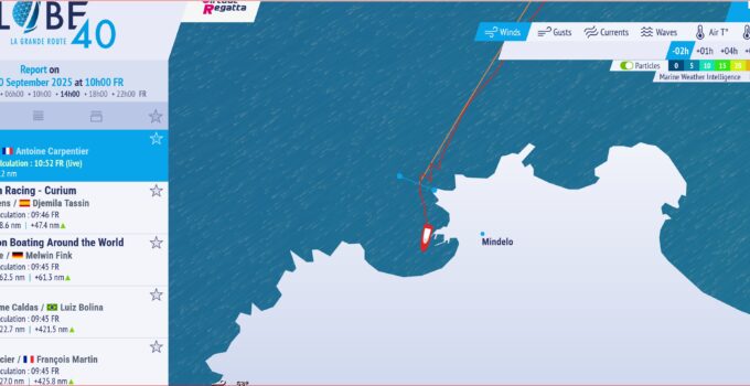 Globe 40 – 2025 – Cadiz to Cape Verde – Day 1 + 2 + 3 + 4 + 5 + 6 + 7 – Lipinski gewinnt ! !