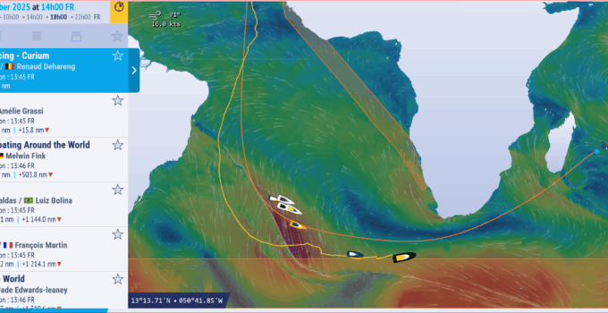 Globe 40 – 2025 – Leg 2 – Day 1 – 18
