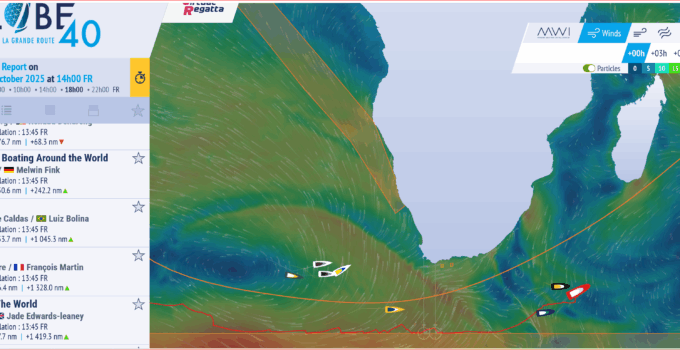 Globe 40 – 2025 – Leg 2 – Day 1 – 23