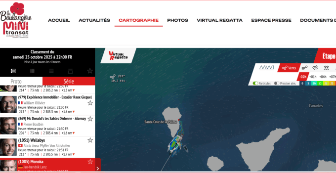 Mini Transat 2025 – Etappe 2 – Day 1