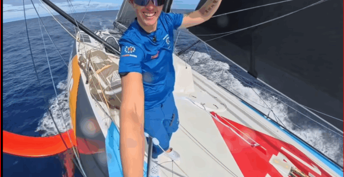 Transat Cafe L’OR – 2025 – Day 1 – 6 – Frankie führt !!!