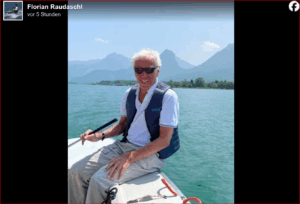 Hubert Raudaschl im Alter von...