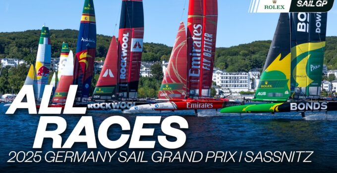 ALL RACES | 2025 Germany Sail Grand Prix | Sassnitz | Races 1 – 7 & Final | SailGP