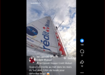 Globe 40 – Ian Lipinski oben am Mast ordentlich durchgerüttelt