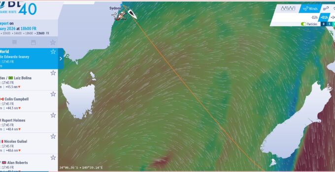 Globe 40 – 2025 – Leg 4 – week 1